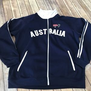 Australia track jacket zip up size XL